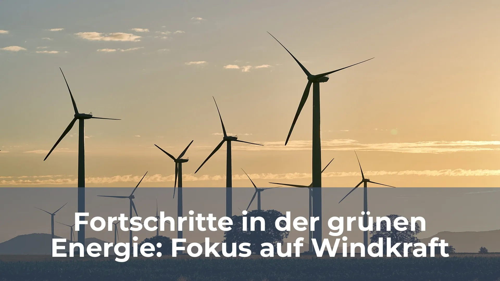 Fortschritte in der grünen energie fokus auf windkraft